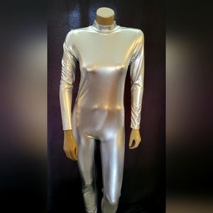 Silver jumpsuit size small